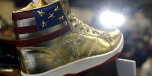 Legal Battle Company Launches Lawsuit over Counterfeit Trump Sneakers Amid Election